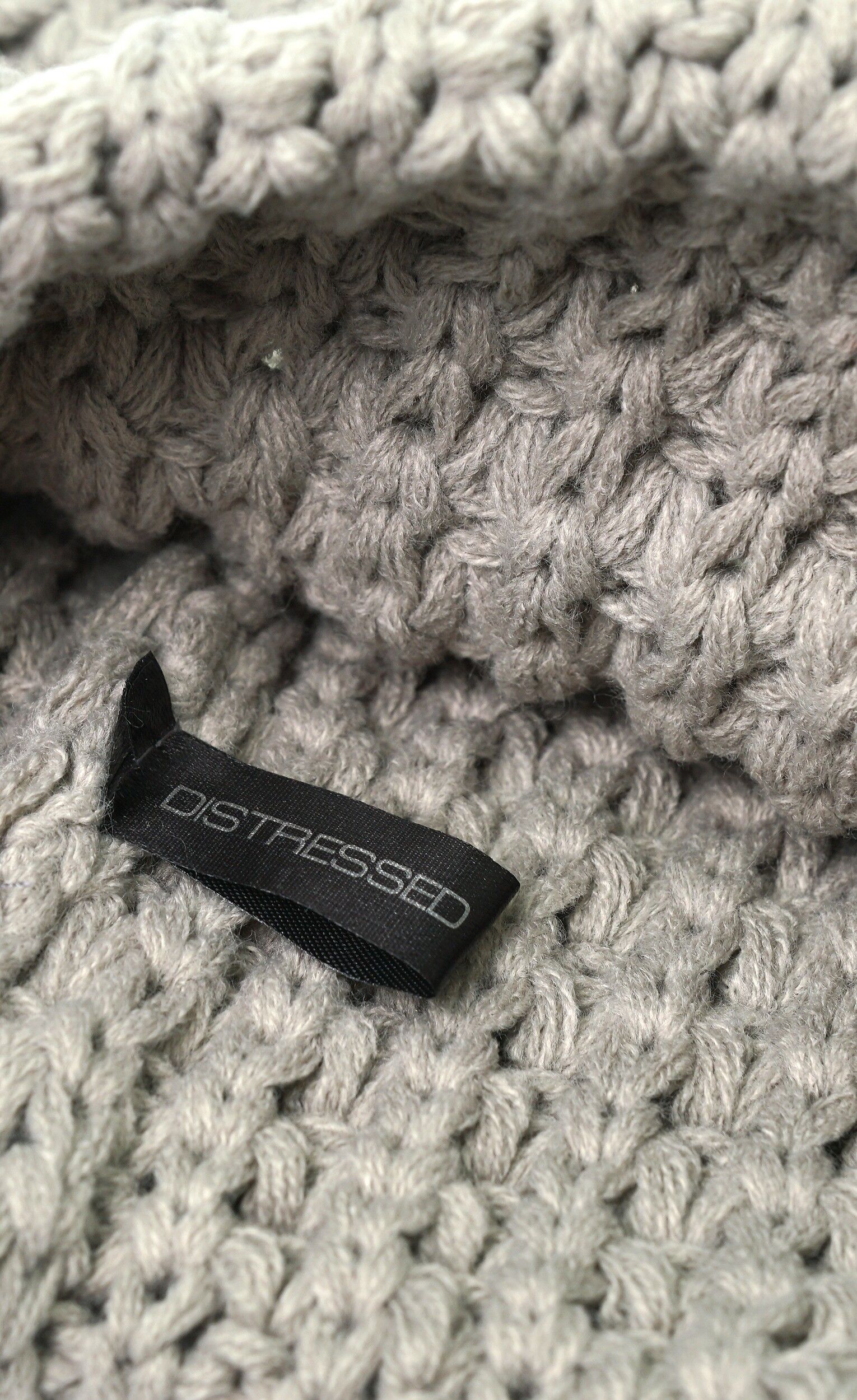 Caciula tricotata cu ciucure, GermagTrend, culoare crem, 807305 - imagine 5