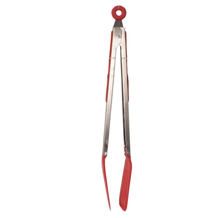 Cleste din silicon, tip spatula, 30 cm, rosu, Lowenthal, 05666