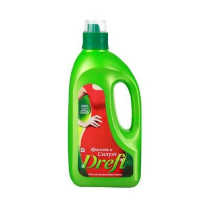 Detergentul lichid Dreft Color, in format concentrat pentru ,30 de spalari